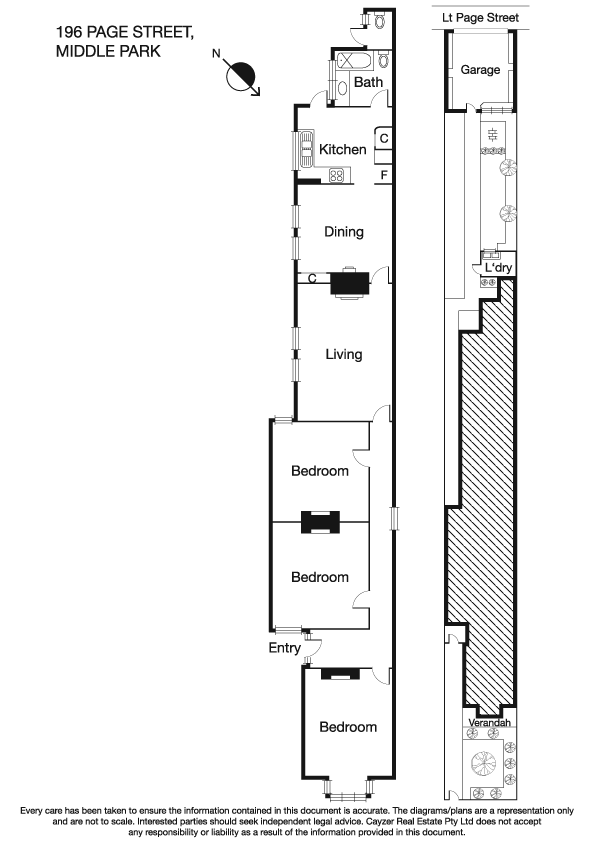 196 Page Street, MIDDLE PARK VIC 3206 - Floorplan