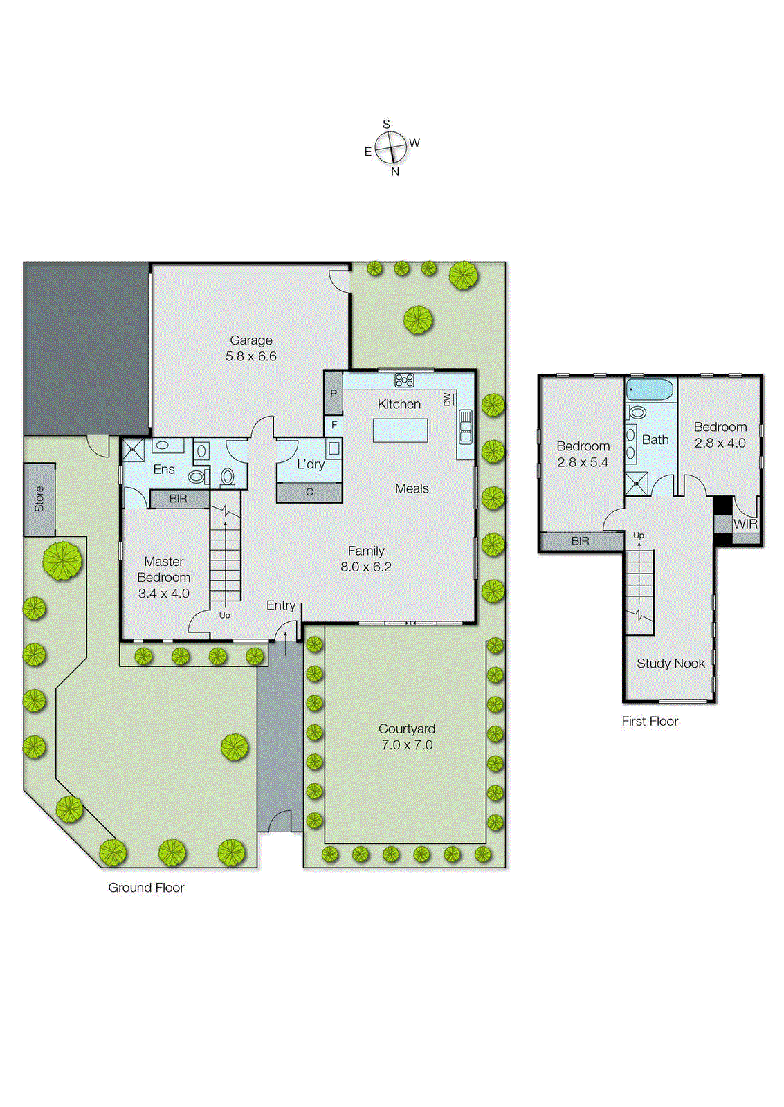 196 Wickham Road, Highett VIC 3190 - Floorplan