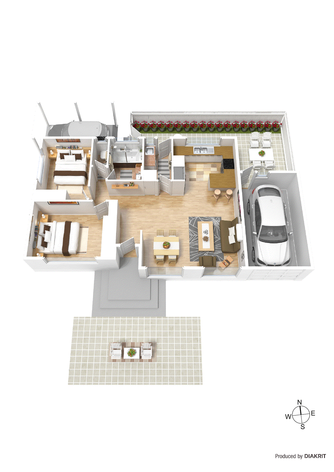 1/97 Bay Road, Sandringham VIC 3191 - Floorplan