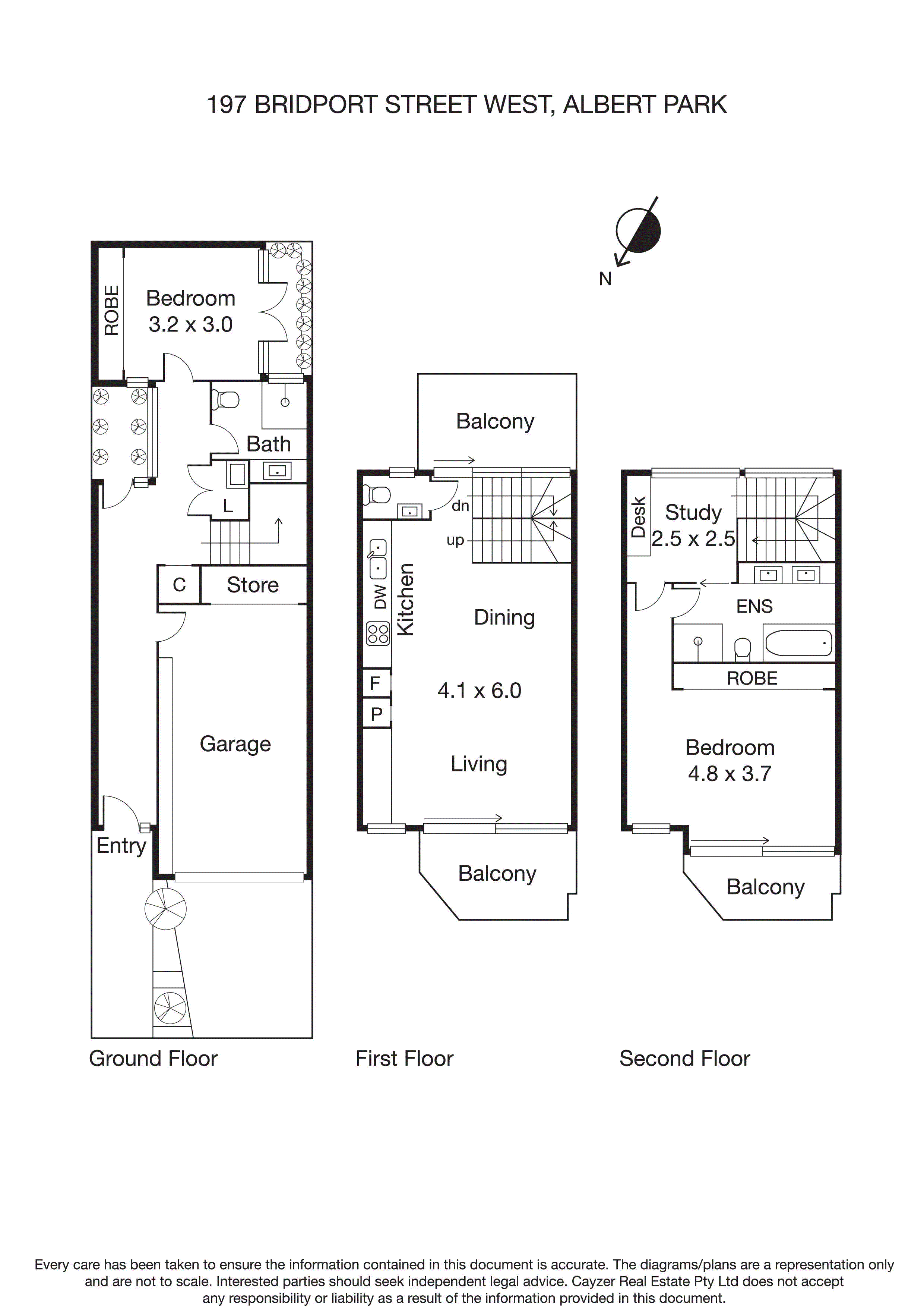 197 Bridport Street West, ALBERT PARK VIC 3206 - Floorplan