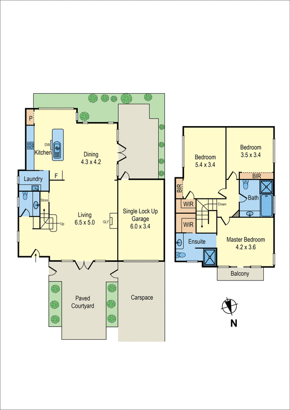 1/97 Orlando Street, Hampton VIC 3188 - Floorplan