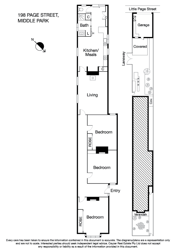 198 Page Street, MIDDLE PARK VIC 3206 - Floorplan