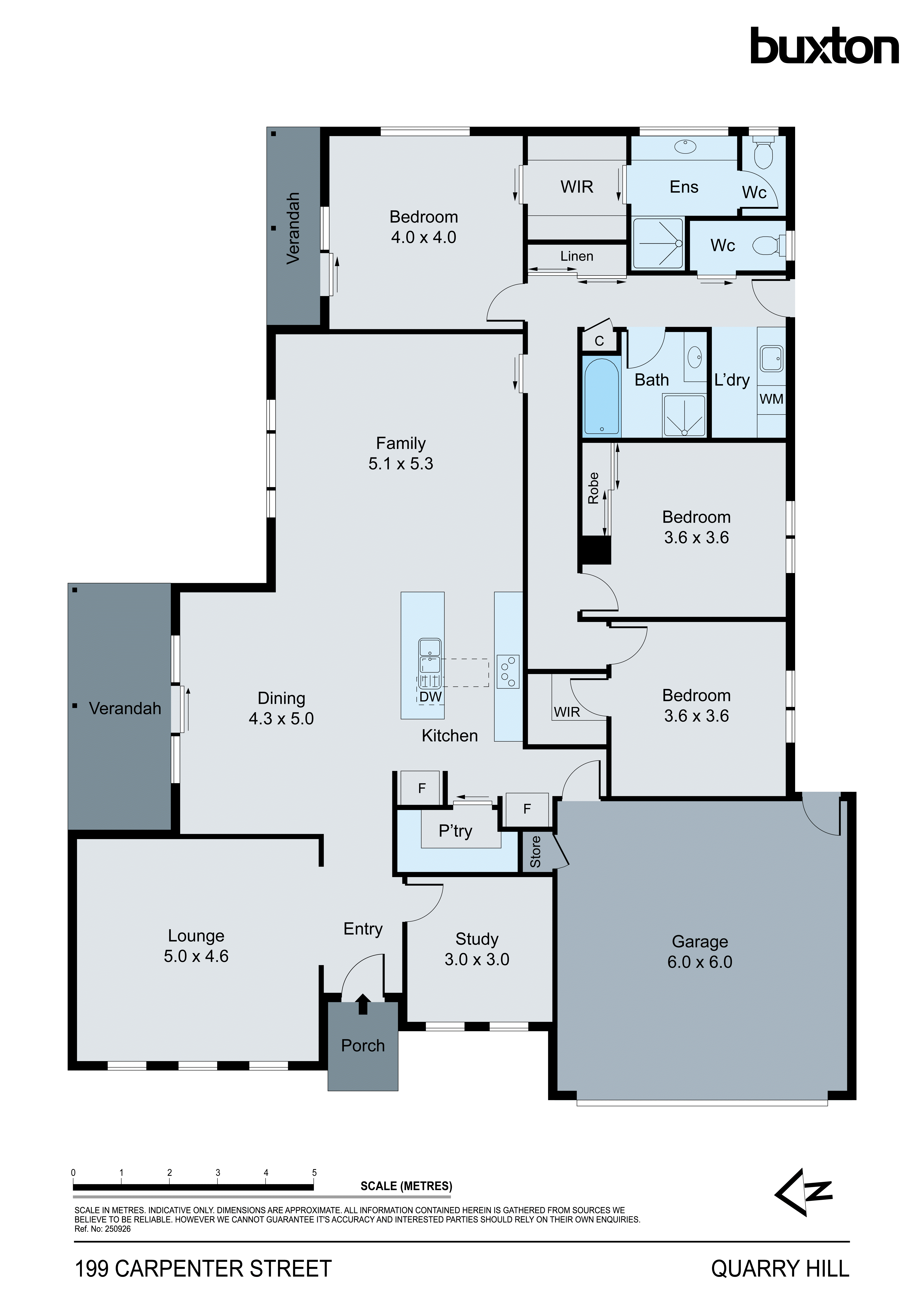 199 Carpenter Street, Quarry Hill VIC 3550 - Floorplan