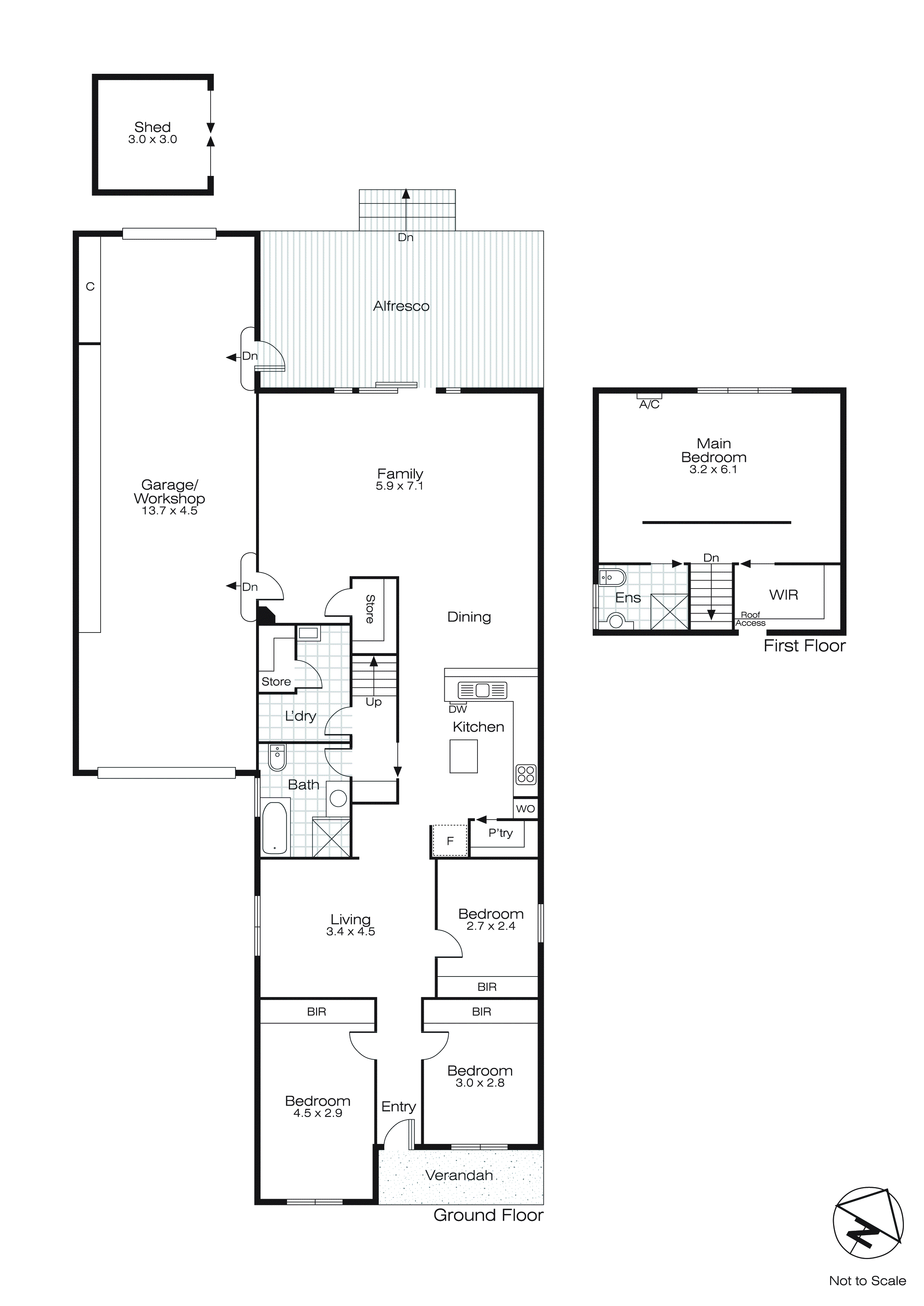 199 Humffray Street North, Ballarat East VIC 3350 - Floorplan
