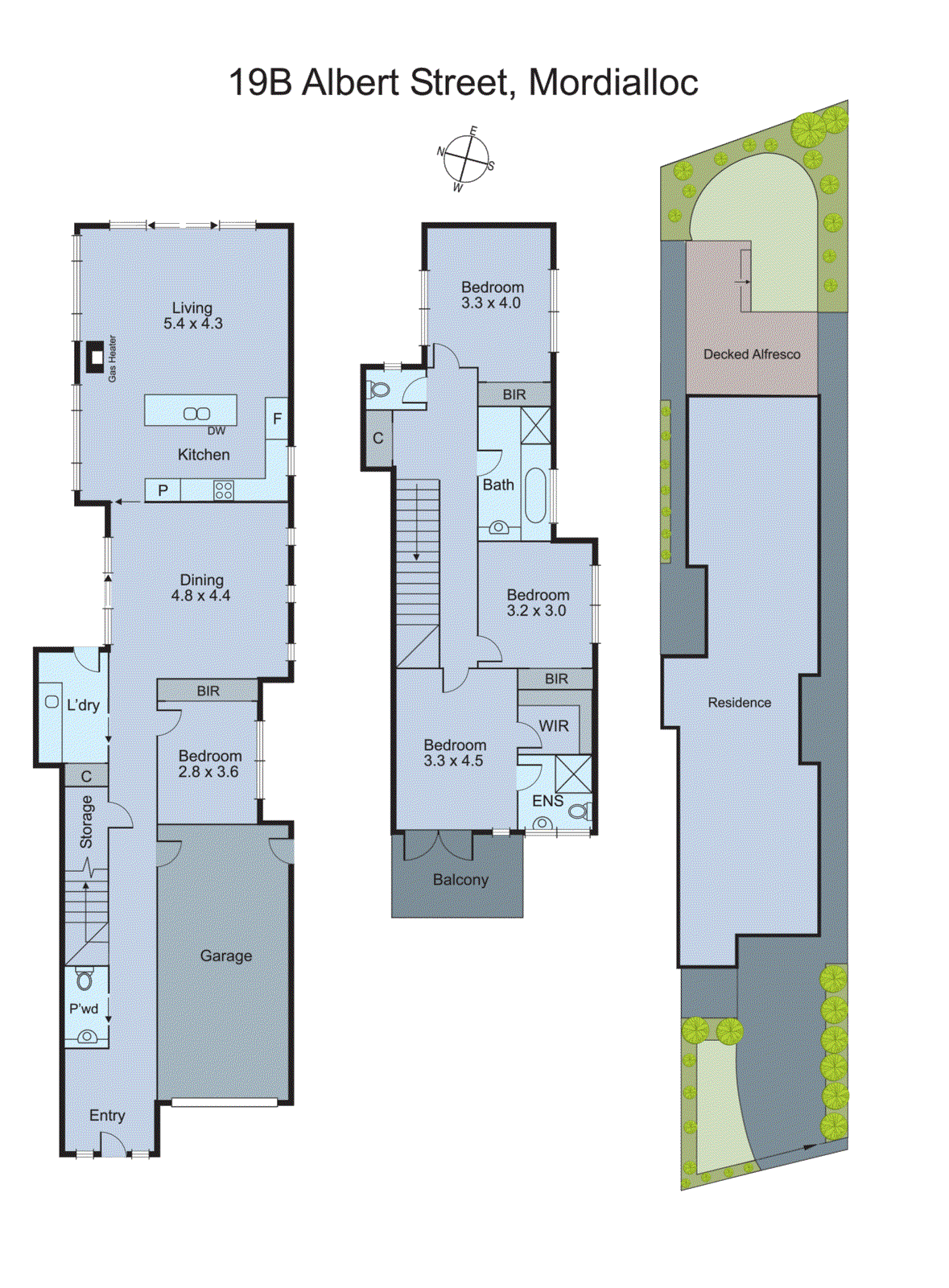 19B Albert Street, Mordialloc VIC 3195 - Floorplan