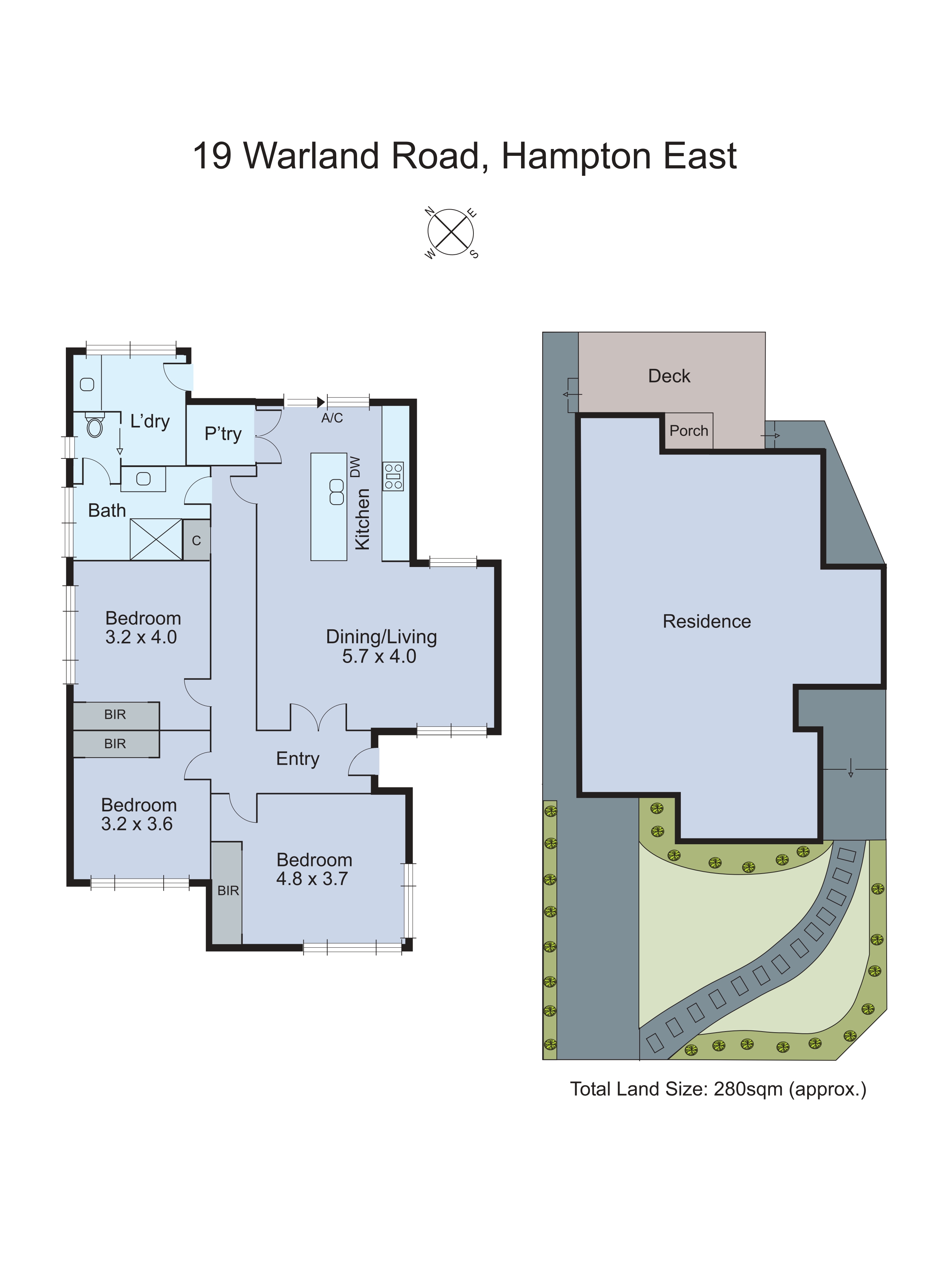19B Warland Road, HAMPTON EAST VIC 3188 - Floorplan