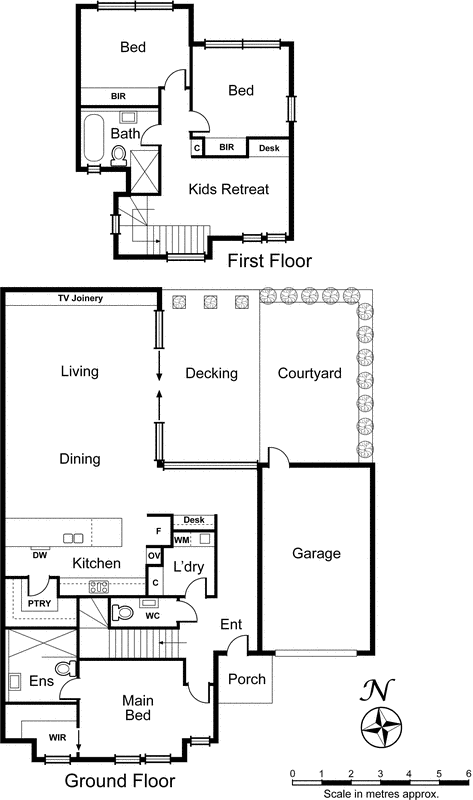 1A & 1B Latham Street, Bentleigh East VIC 3165 - Floorplan