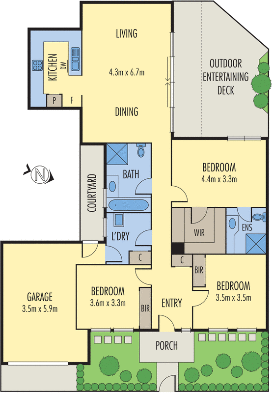 1A Alcala Avenue, Malvern East VIC 3145 - Floorplan
