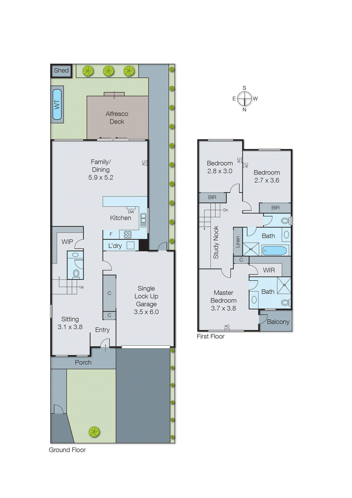 1A Alvena Street, Mentone VIC 3194 - Floorplan