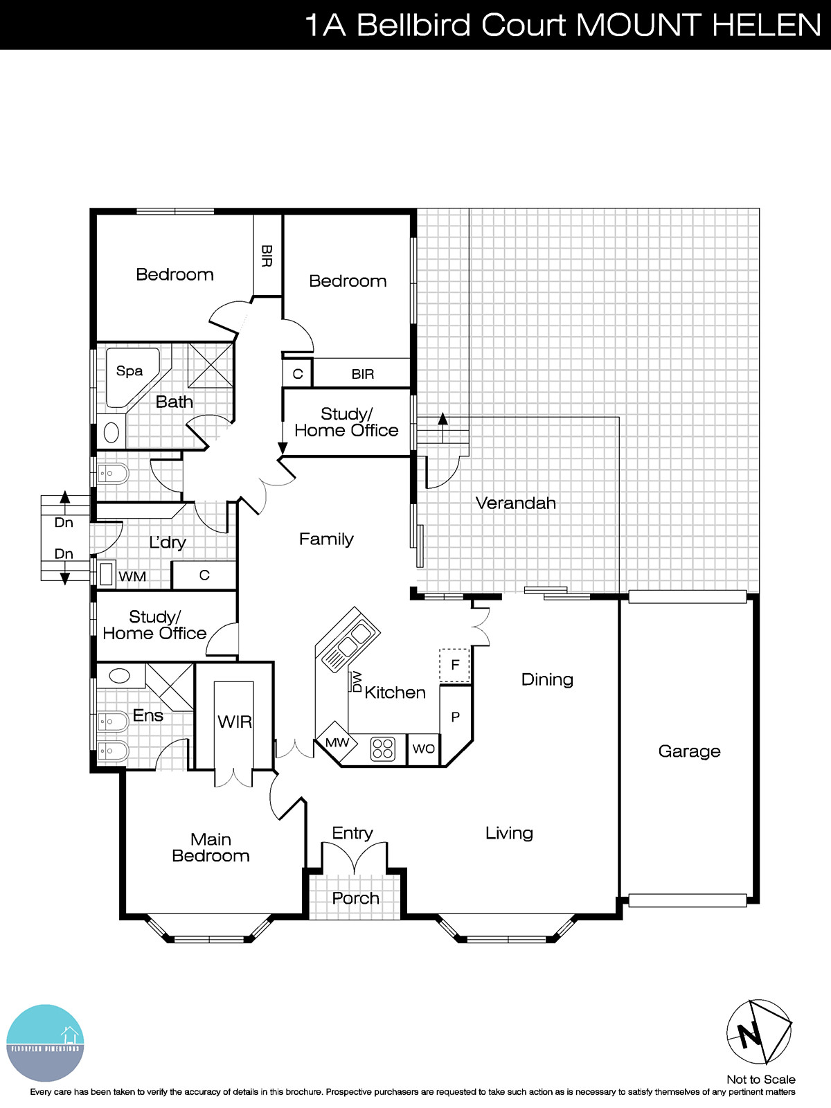 1A Bellbird Court, Mount Helen VIC 3350 - Floorplan