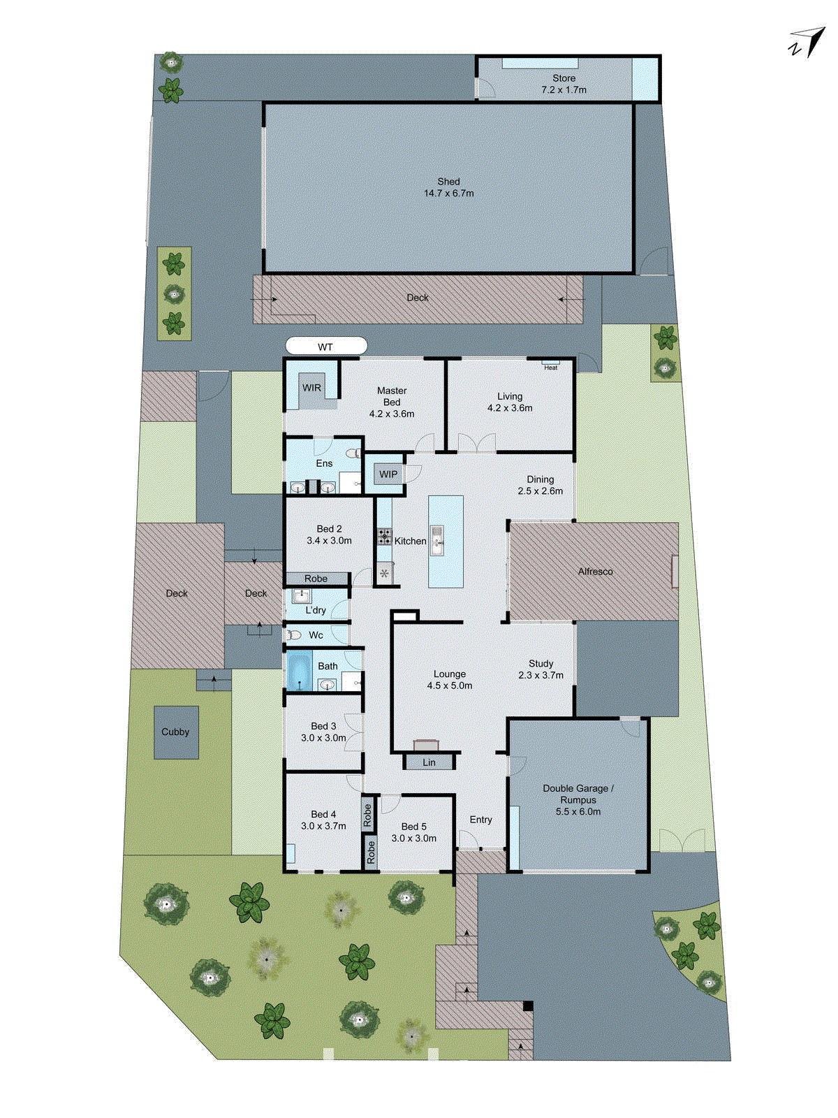 1a Darriwell Drive, Bannockburn VIC 3331 - Floorplan