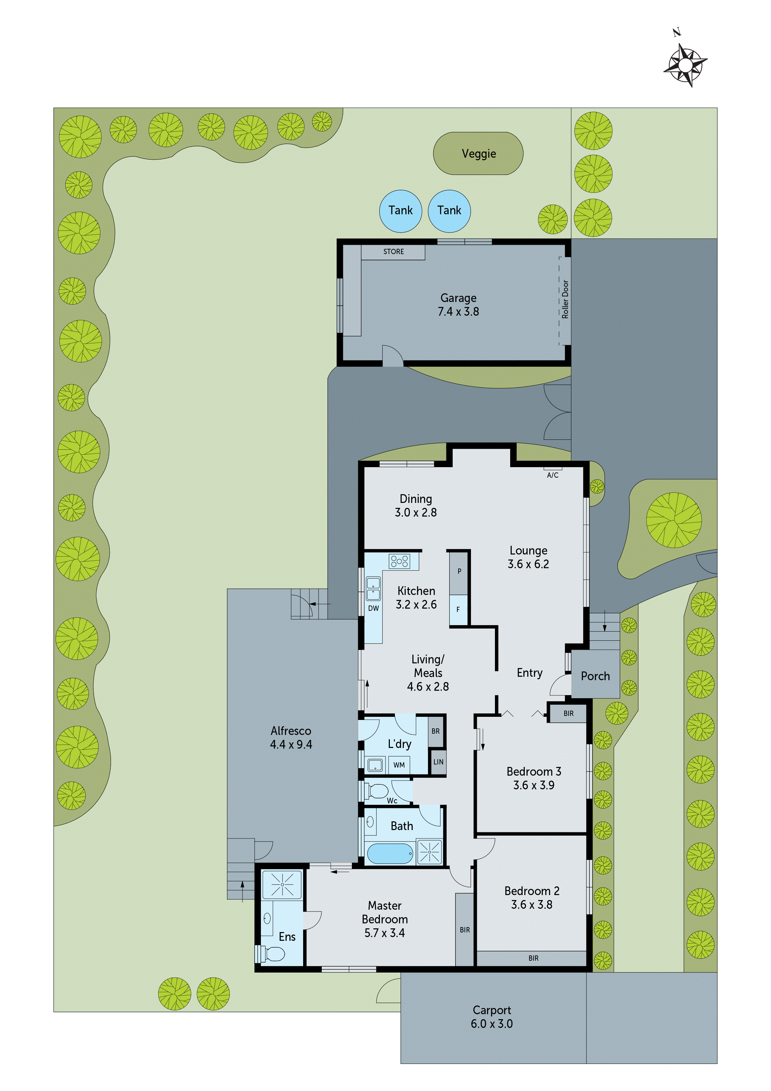 1A Fairbrae Avenue, Belmont VIC 3216 - Floorplan