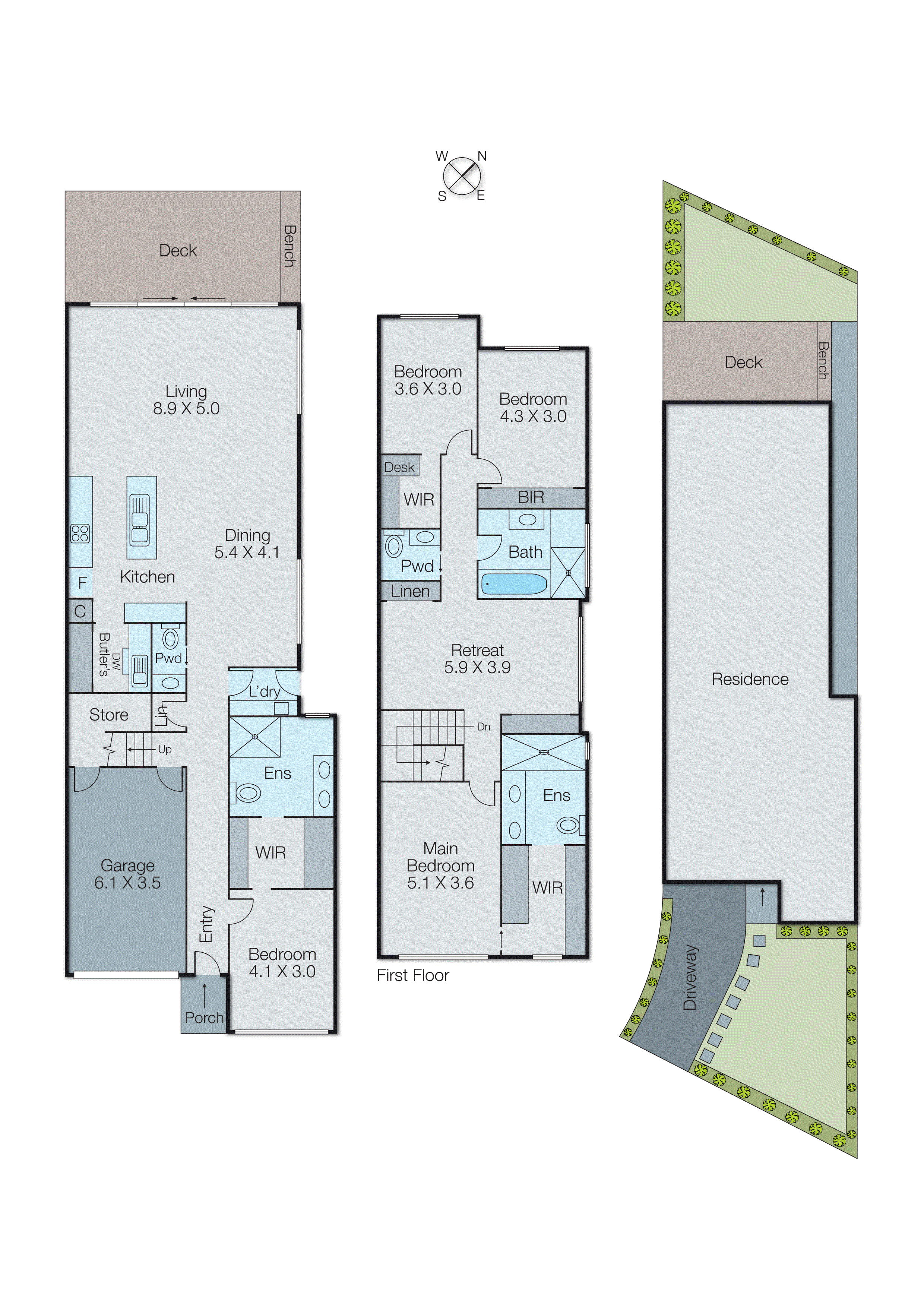 1A Hallinan Court, Cheltenham VIC 3192 - Floorplan