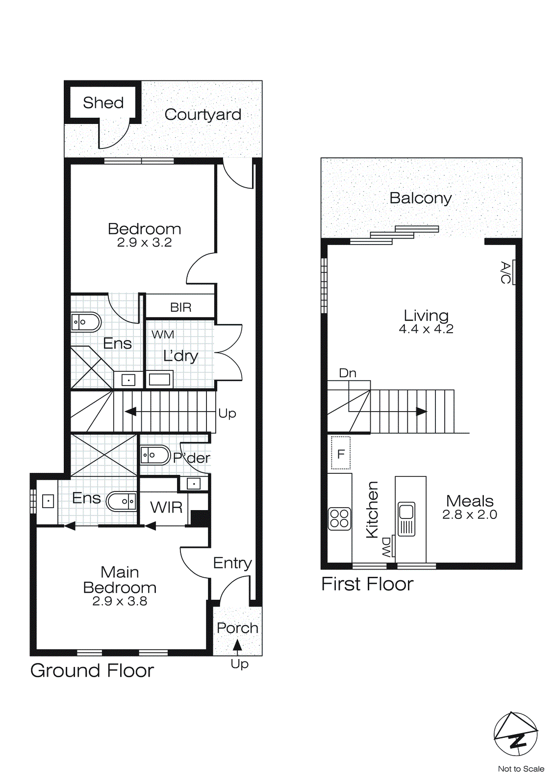 1a Haymes Crescent, Golden Point VIC 3350 - Floorplan