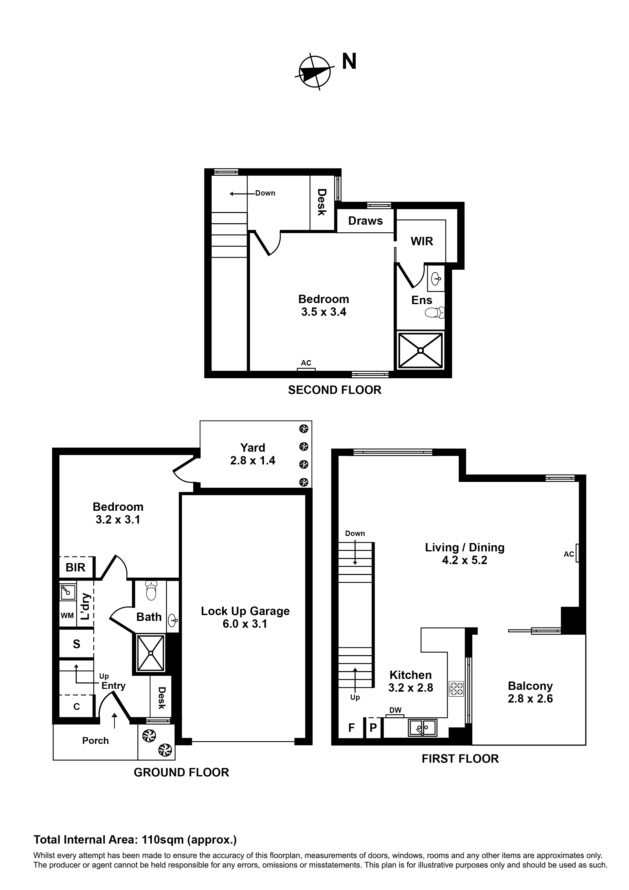 1A Huntly Street, Footscray VIC 3011 - Floorplan