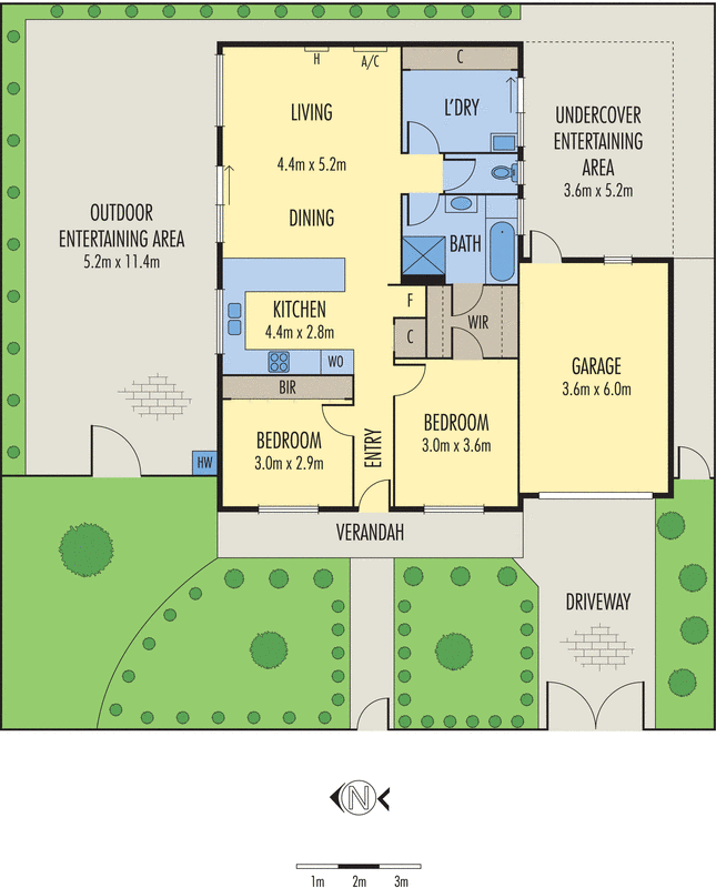 1a Johnston Avenue, Newcomb VIC 3219 - Floorplan