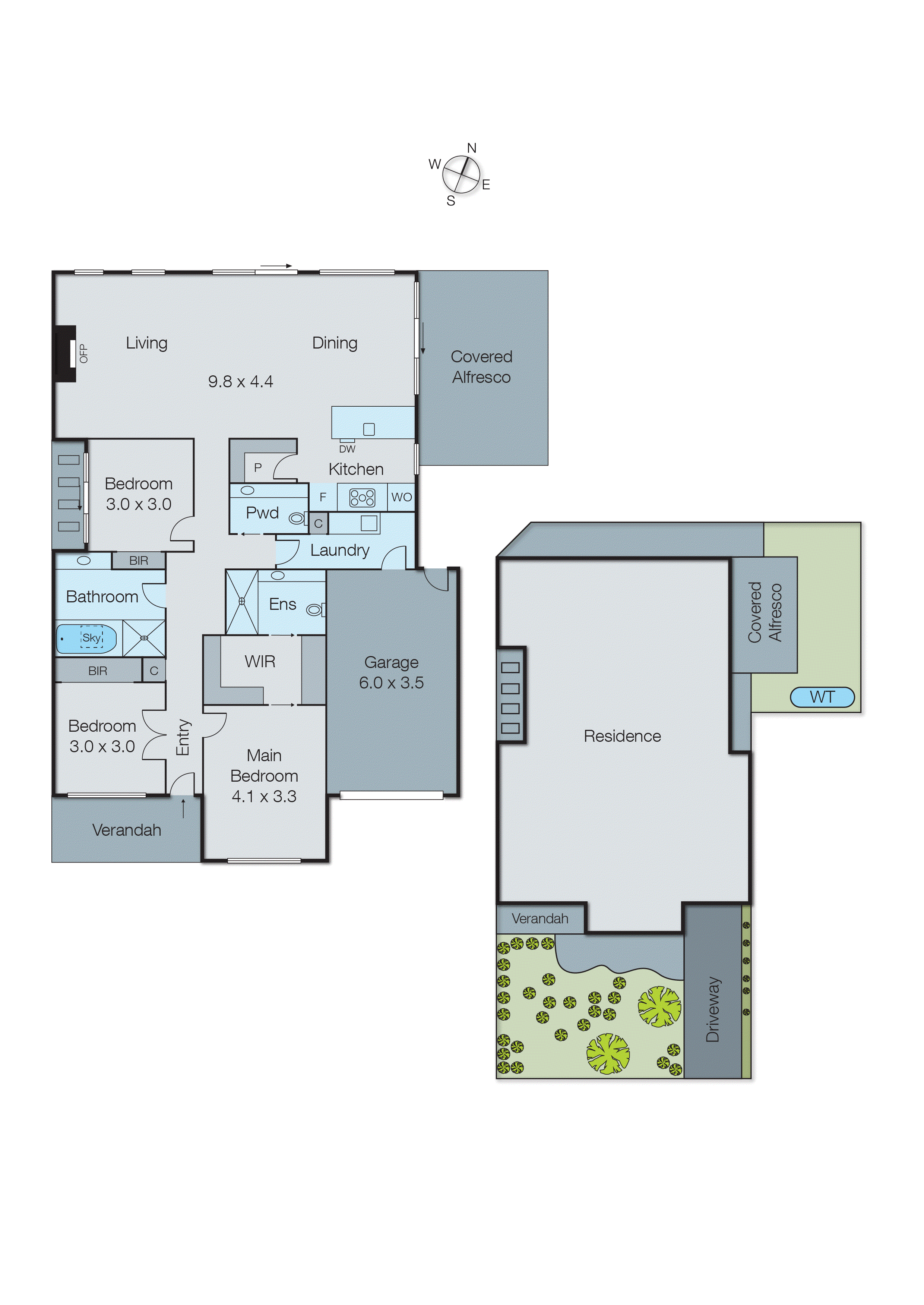 1A Kara Grove, Aspendale VIC 3195 - Floorplan