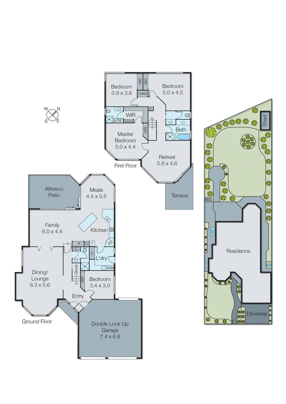 1A Monaco Street, Parkdale VIC 3195 - Floorplan