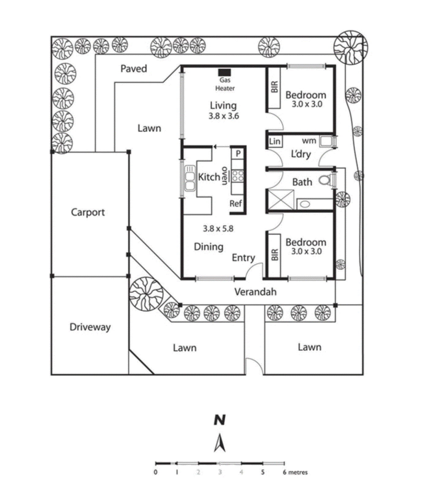 1a Munro Avenue, Edithvale VIC 3196 - Floorplan