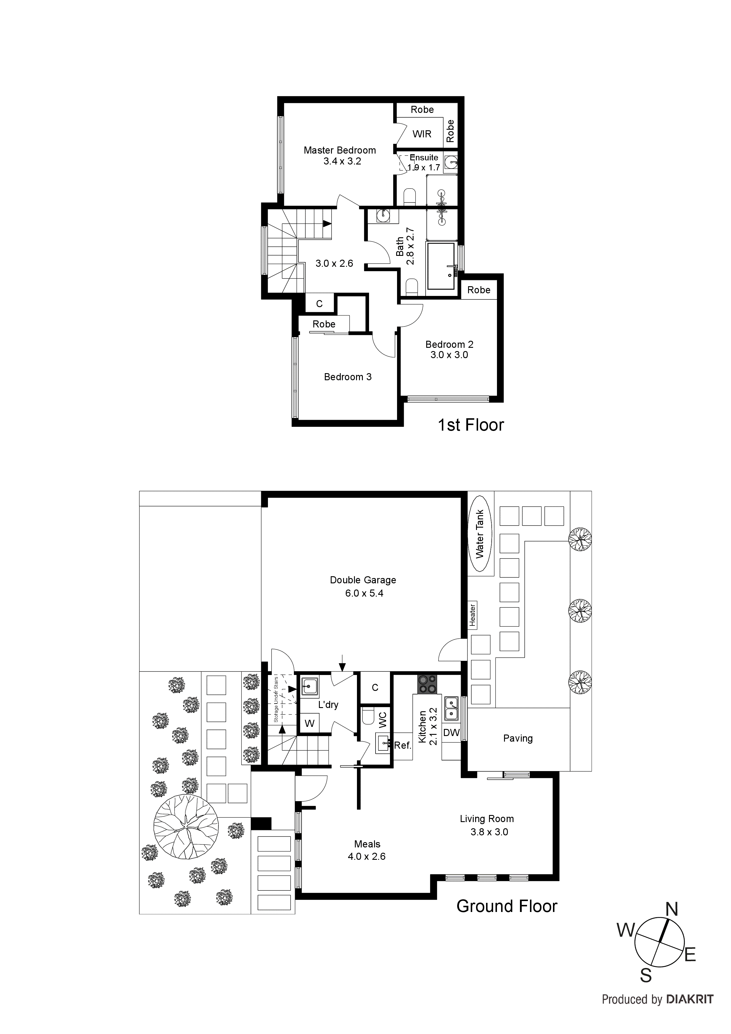 1A Riversdale Avenue, Seaford VIC 3198 - Floorplan