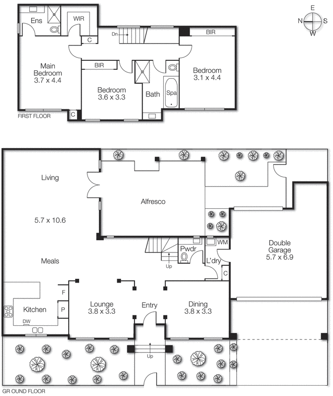 1A Ward Street, Brighton East VIC 3187 - Floorplan
