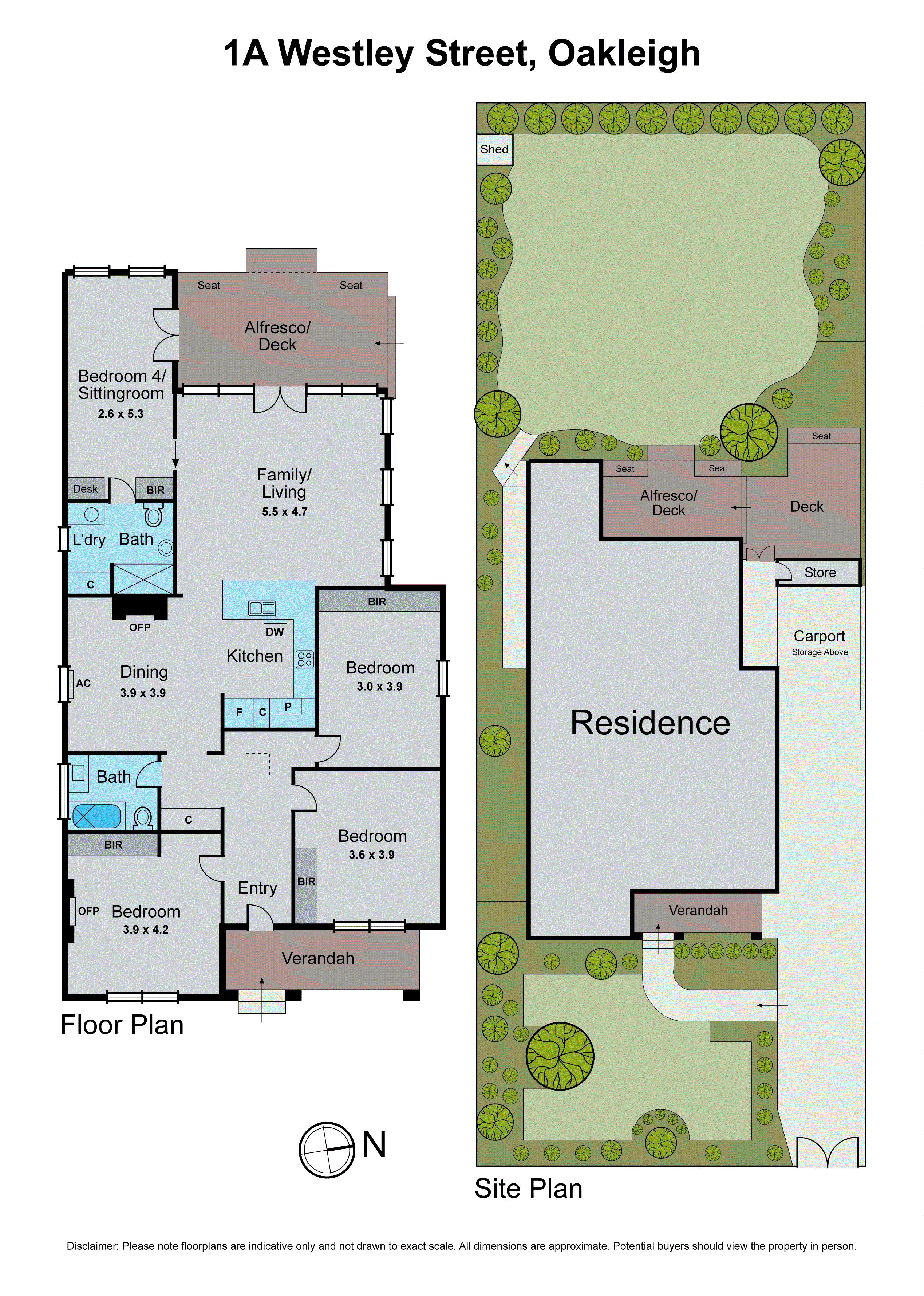 1A Westley Street, Oakleigh VIC 3166 - Floorplan