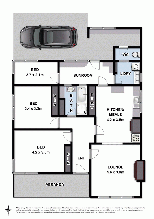 1A/33 Sharp (cnr Westcott Plc) Street, Newtown