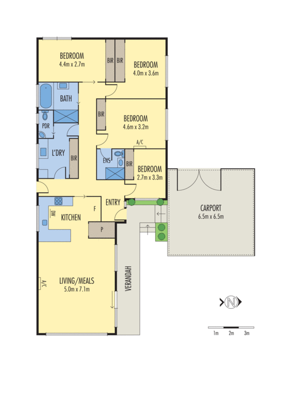 1B Athlon Avenue, Leopold VIC 3224 - Floorplan
