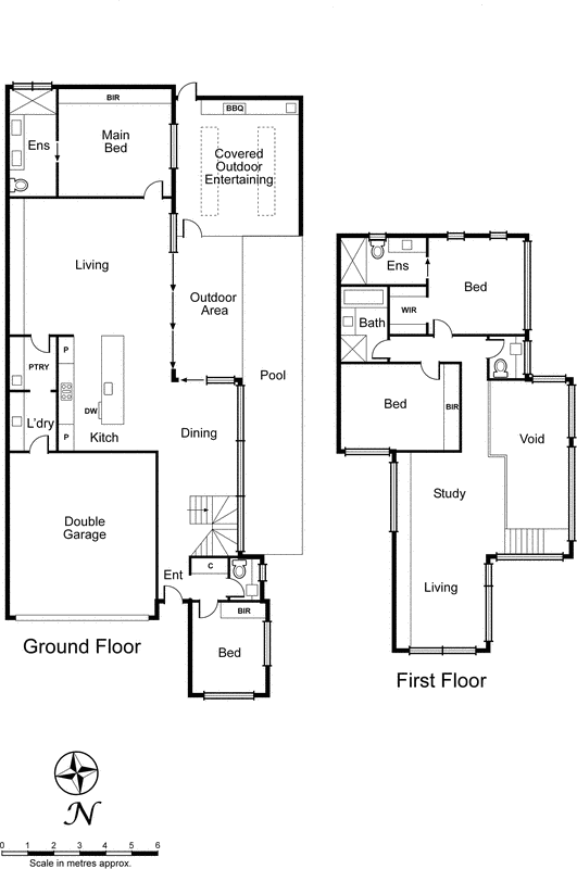 1B Cochrane Avenue, Mentone VIC 3194 - Floorplan