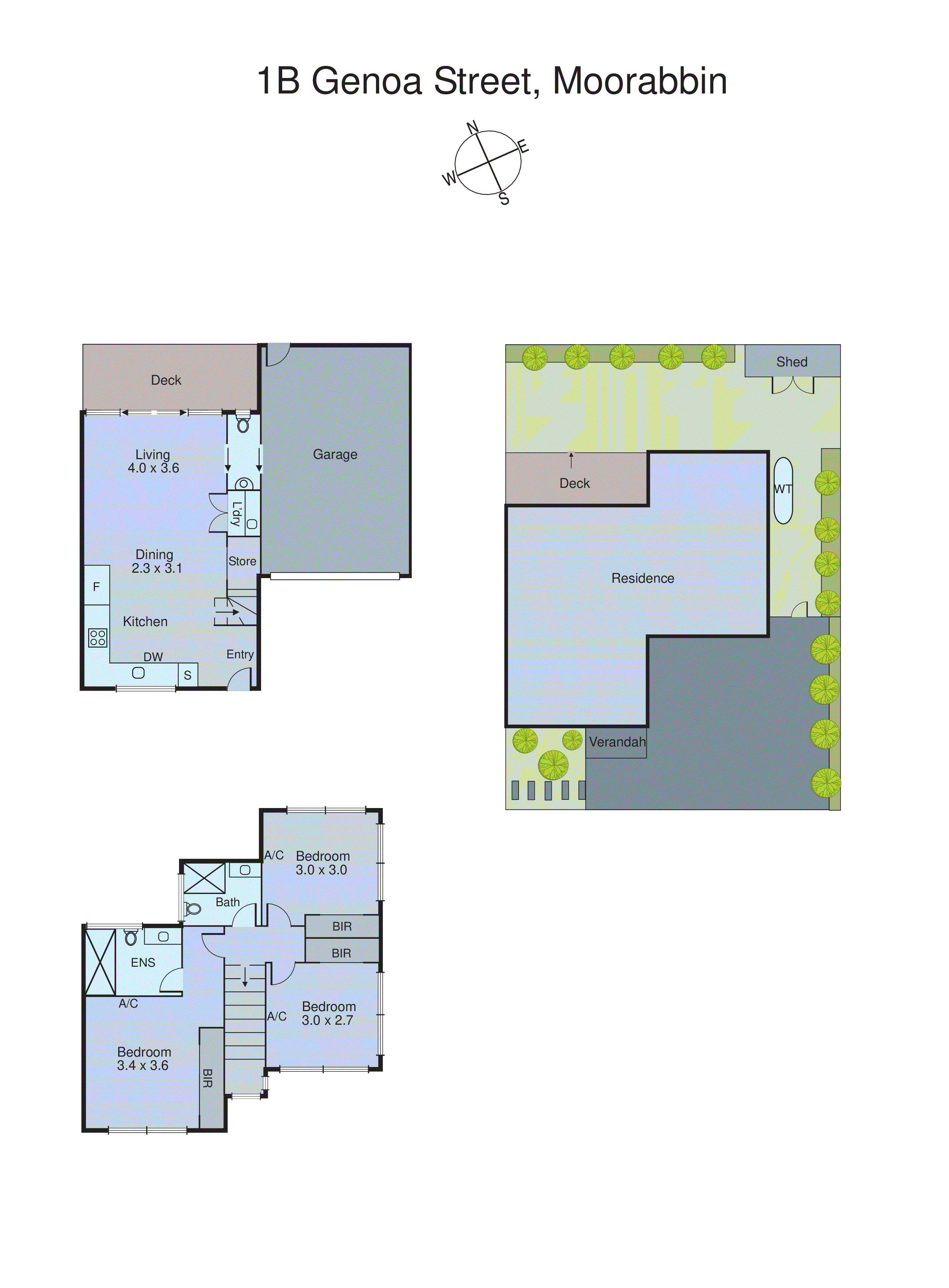 1B Genoa Street, Moorabbin VIC 3189 - Floorplan