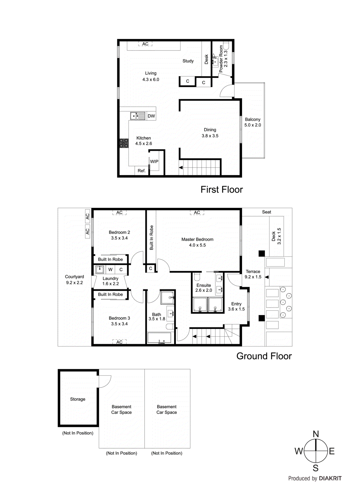 1B Haywood Street, Beaumaris VIC 3193 - Floorplan