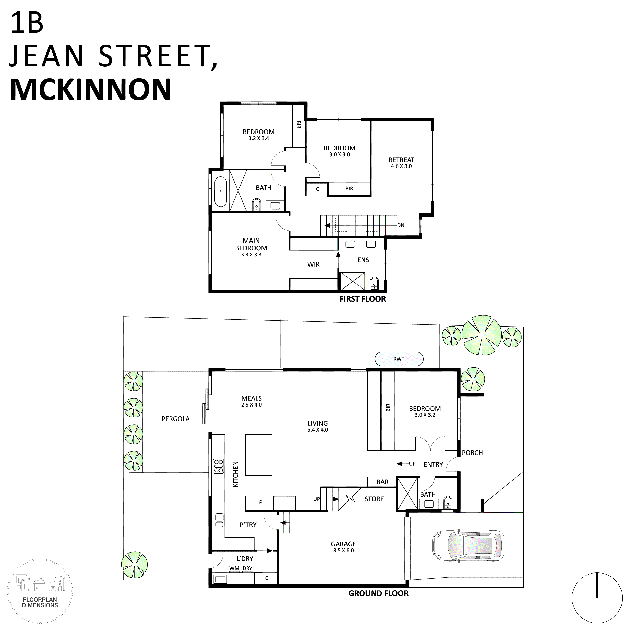 1b Jean Street, Mckinnon VIC 3204 - Floorplan