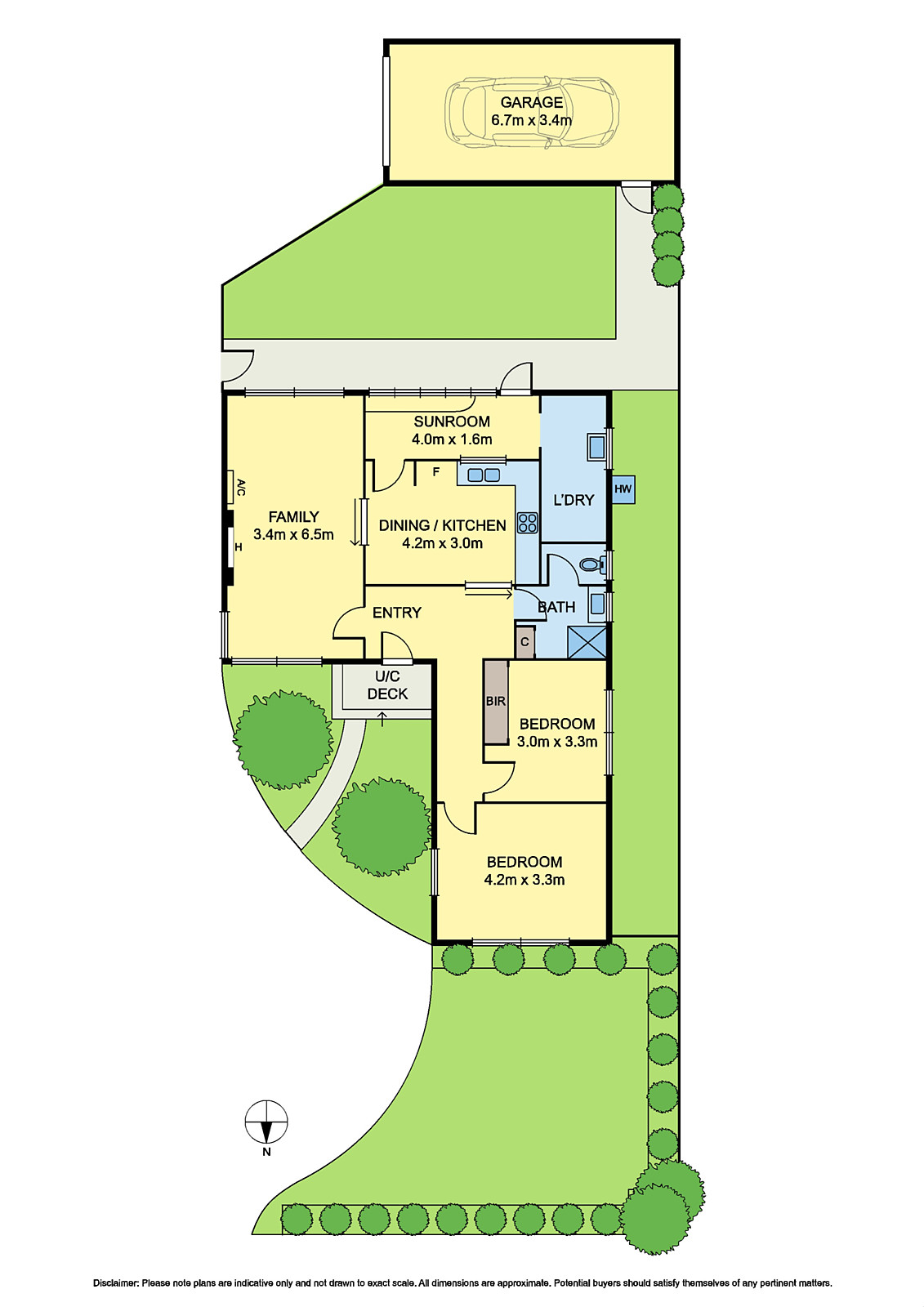 1b Langibanool Avenue, Hamlyn Heights VIC 3215 - Floorplan