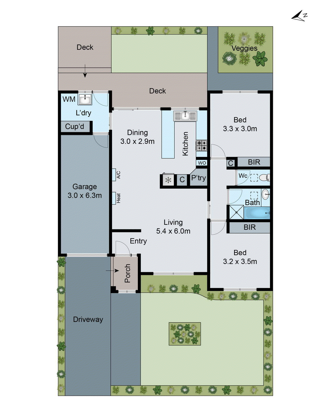 1B Pride Avenue, Hamlyn Heights VIC 3215 - Floorplan