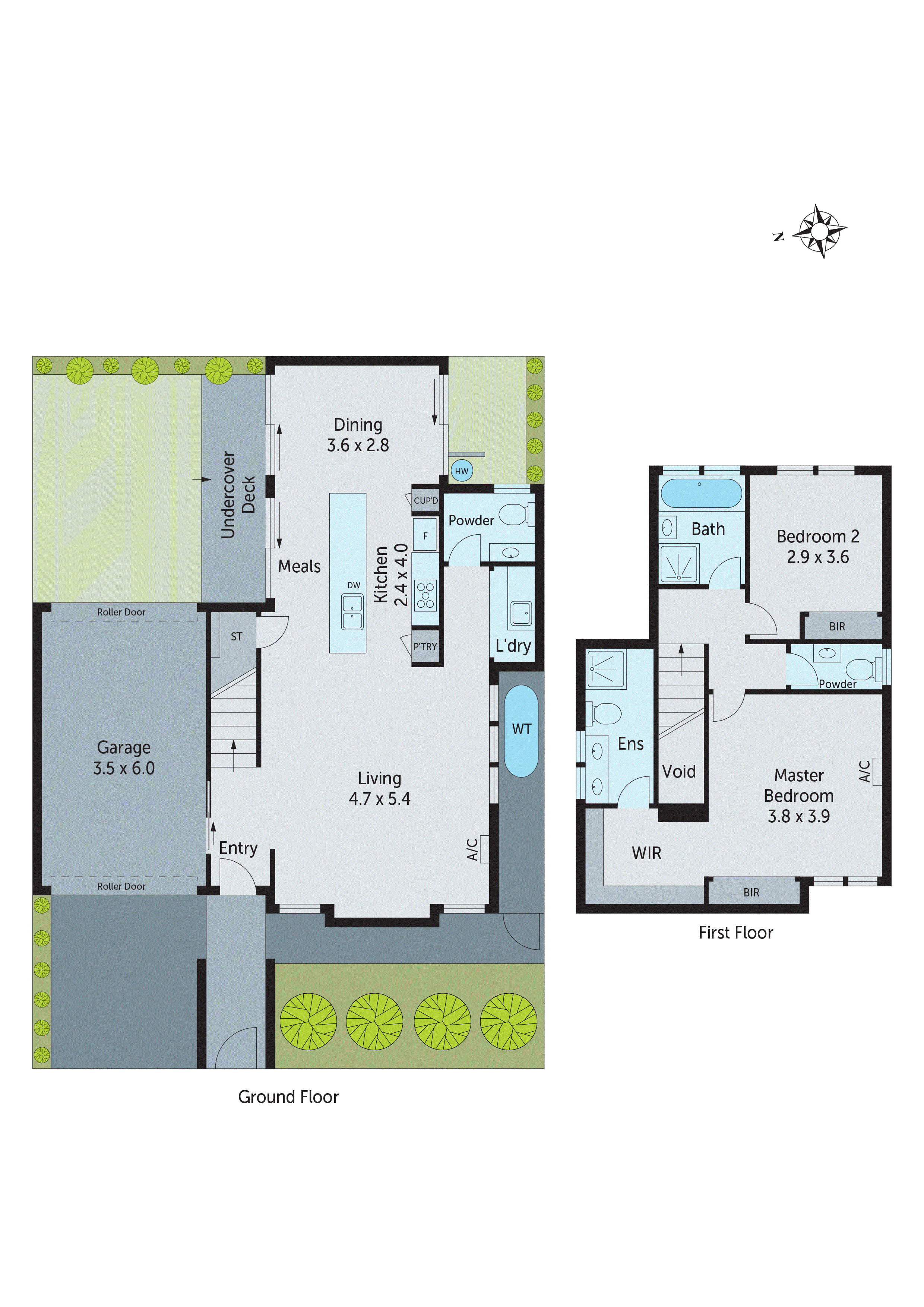 1B Raven Street, Geelong West VIC 3218 - Floorplan