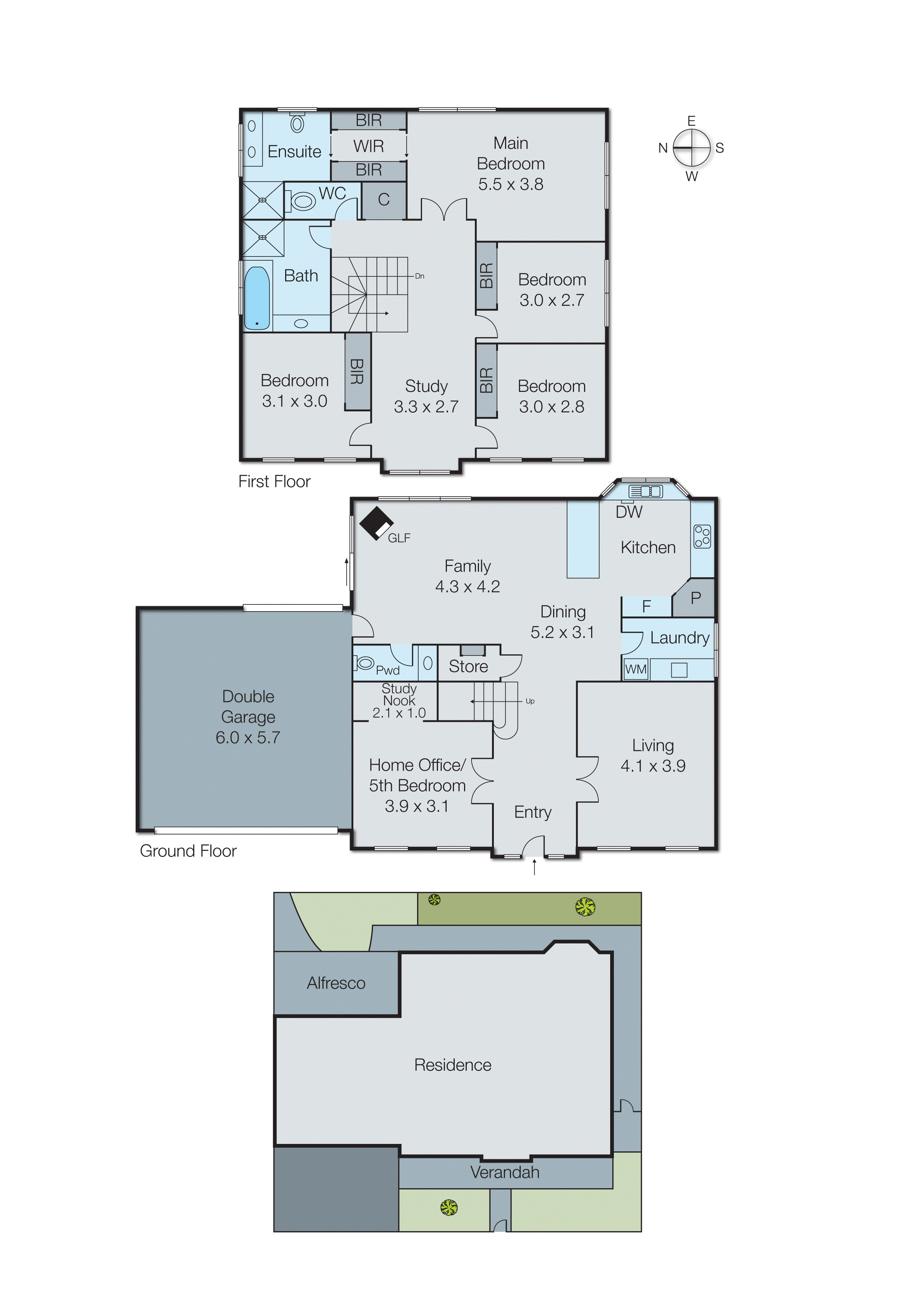 1B Rodney Street, Moorabbin VIC 3189 - Floorplan