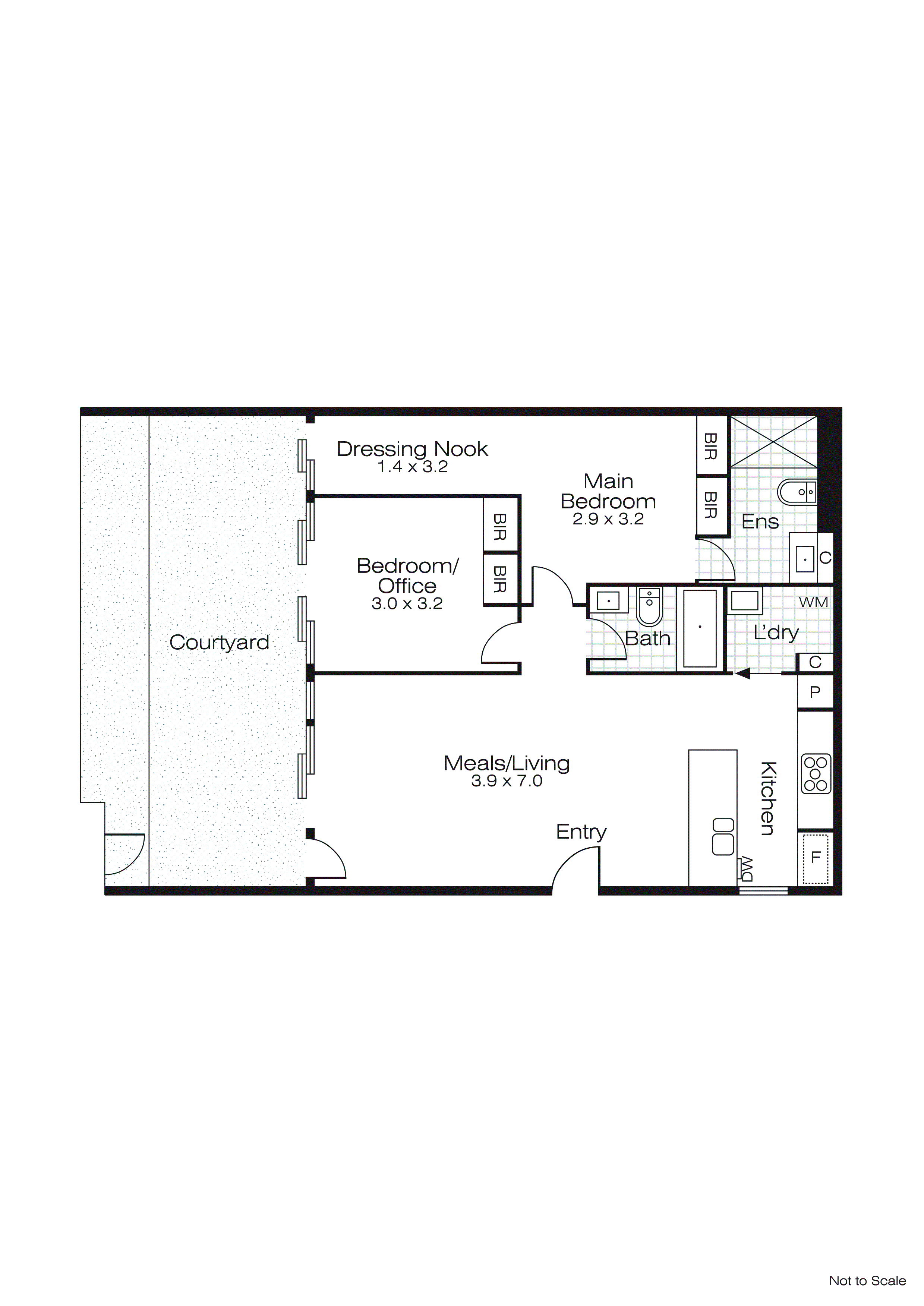 1B/18 Wendouree Parade, Lake Wendouree VIC 3350 - Floorplan