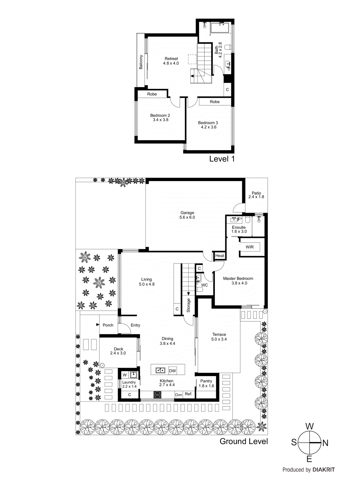 1C Griffiths Street, Beaumaris VIC 3193 - Floorplan