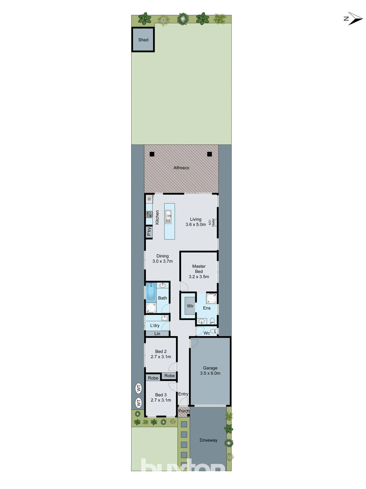 1C Sullivan Court, Belmont VIC 3216 - Floorplan