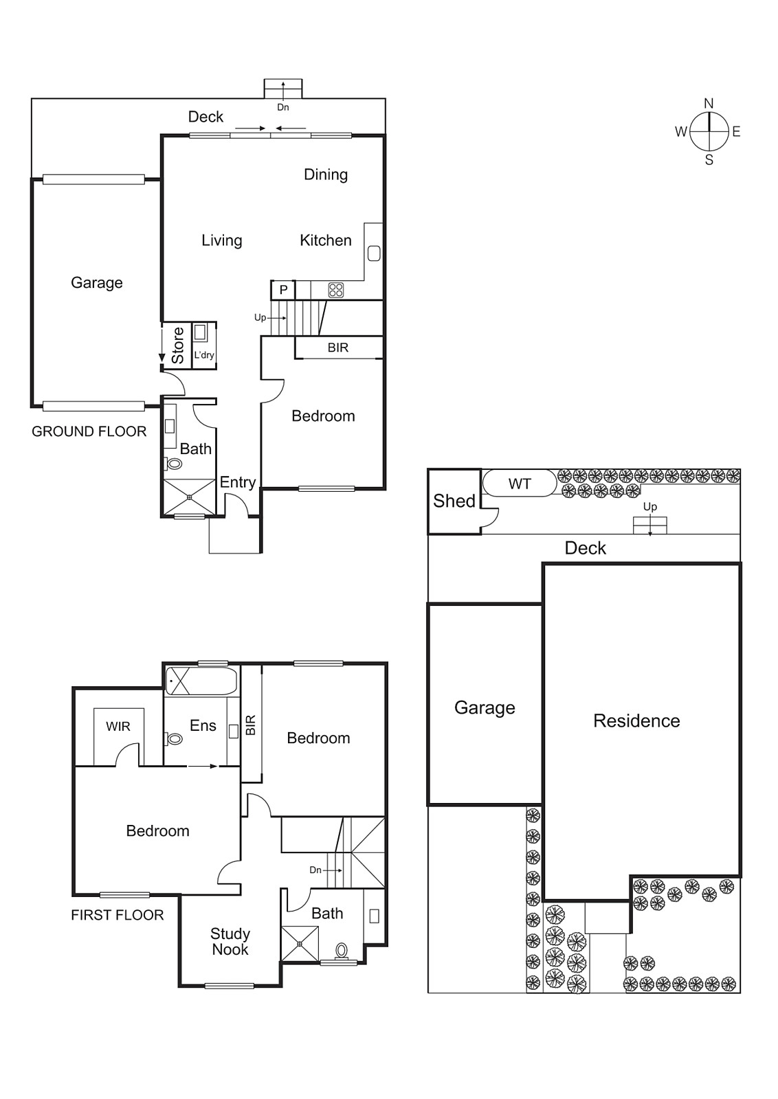 1C Sunlit Court, Hampton East VIC 3188 - Floorplan