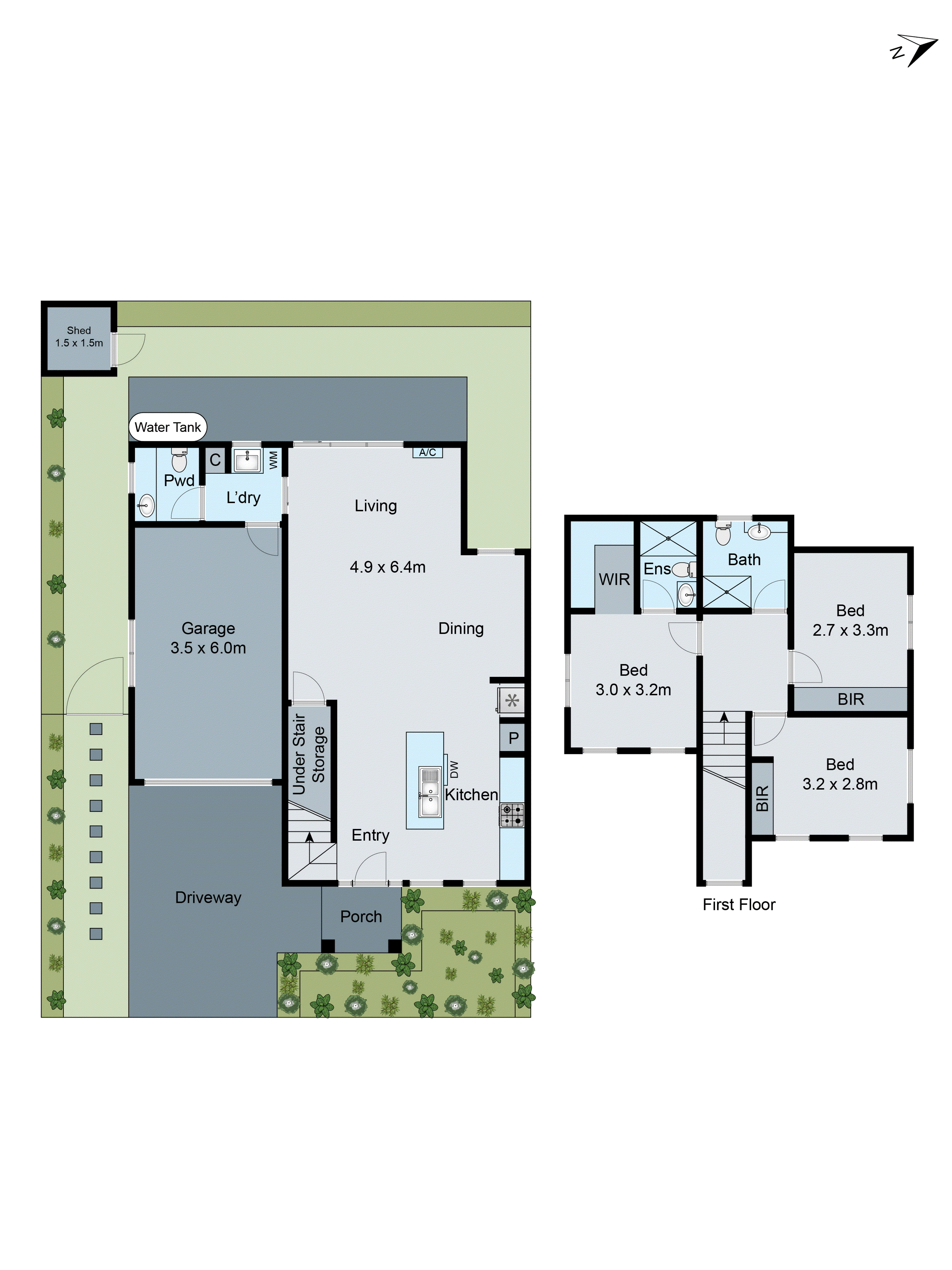1C Walsgott Street, North Geelong VIC 3215 - Floorplan