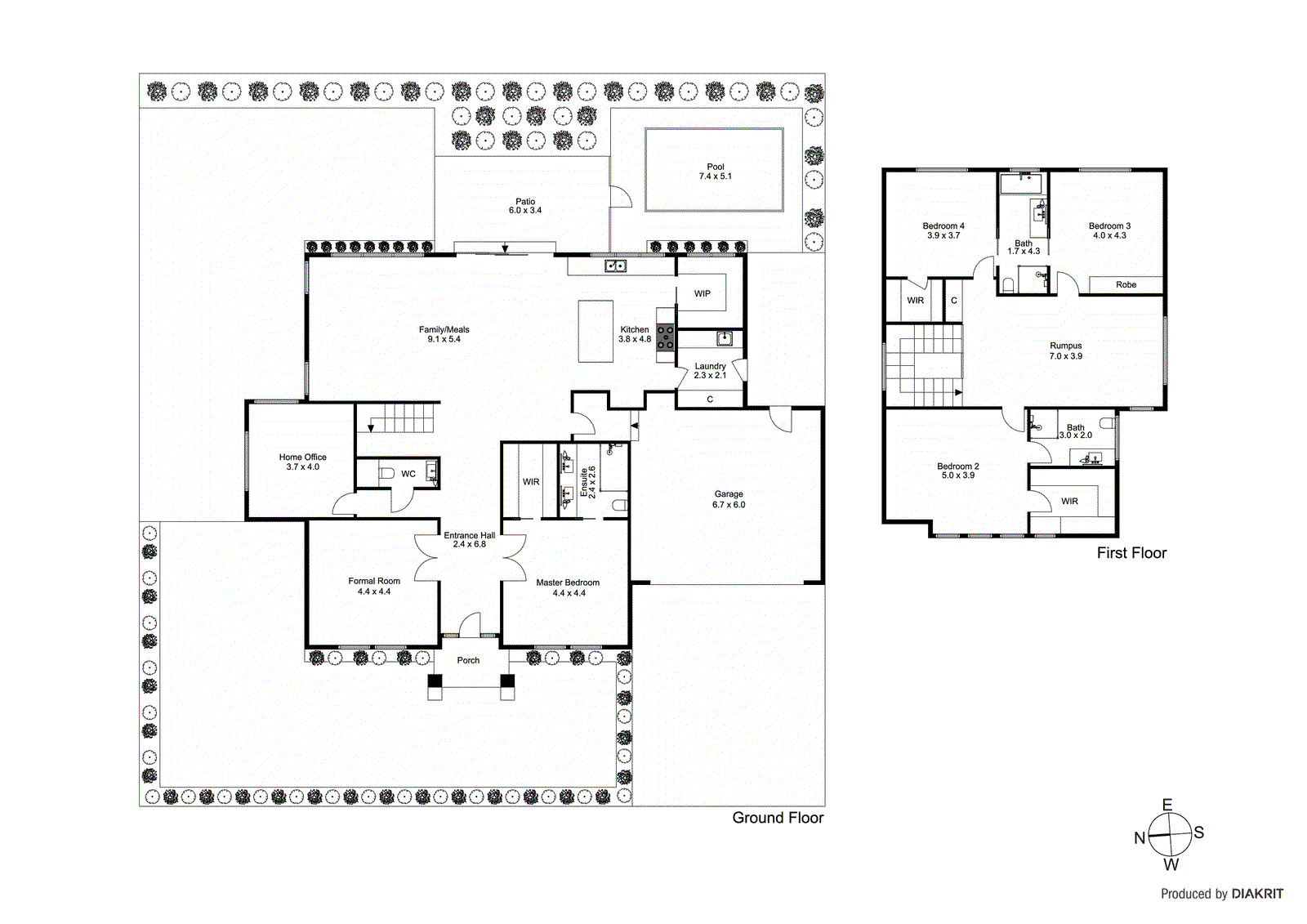 1d Edinburgh Street, Hampton VIC 3188 - Floorplan