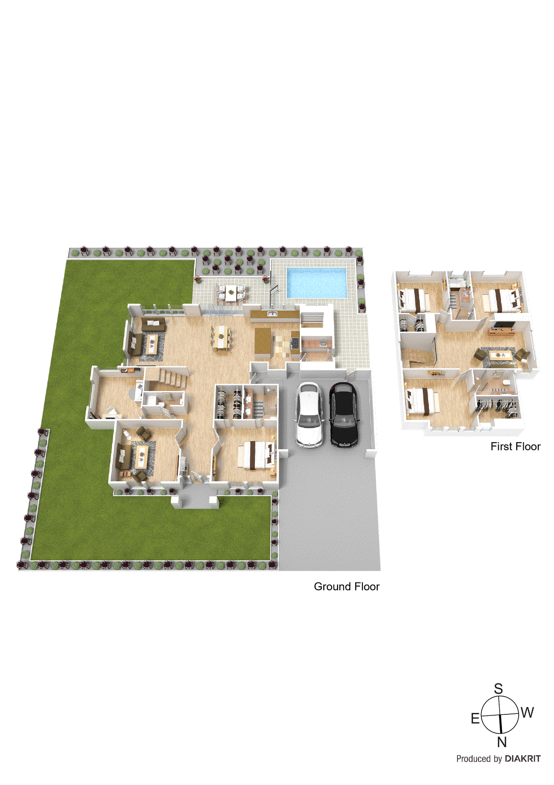 1d Edinburgh Street, Hampton VIC 3188 - Floorplan