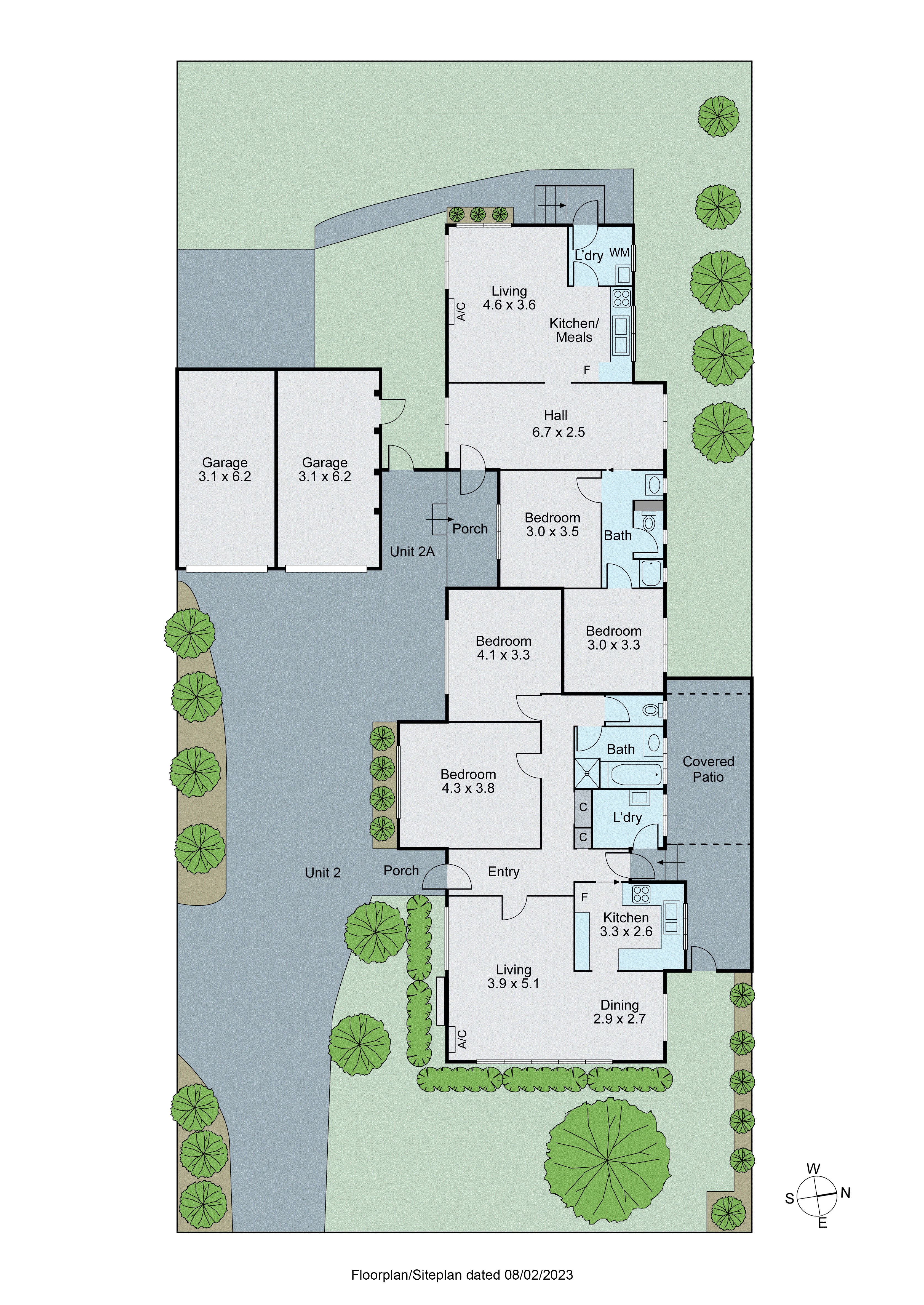 2 & 2A Christina Street, Burwood VIC 3125 - Floorplan
