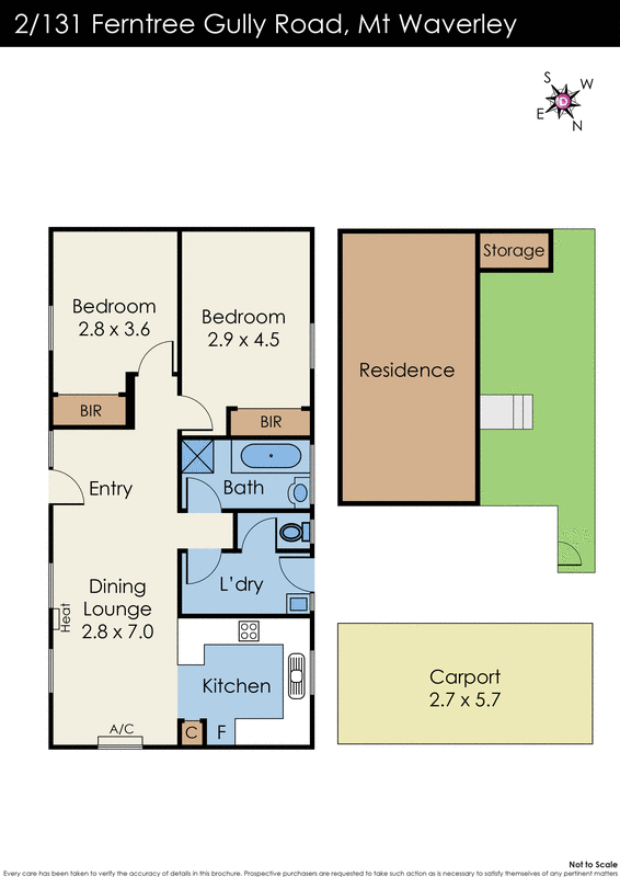 2-3/131 Ferntree Gully Road, Mount Waverley VIC 3149 - Floorplan