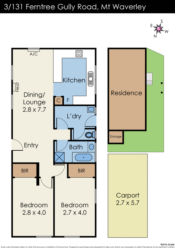 2-3/131 Ferntree Gully Road, Mount Waverley VIC 3149 - Floorplan