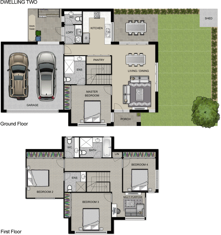 2-4/29 Plummer Road, Mentone VIC 3194 - Floorplan