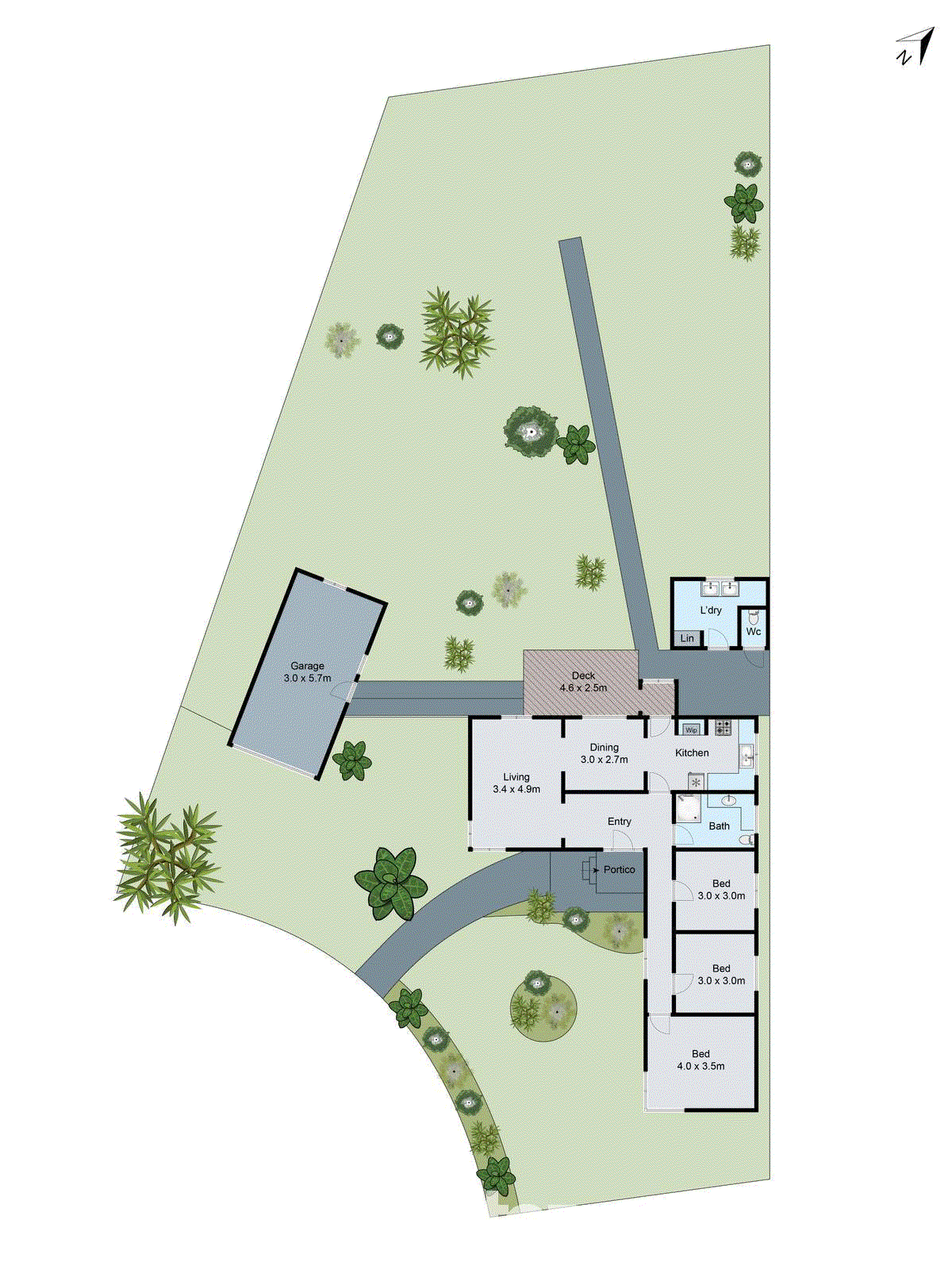 2 Acton Court, Newcomb VIC 3219 - Floorplan