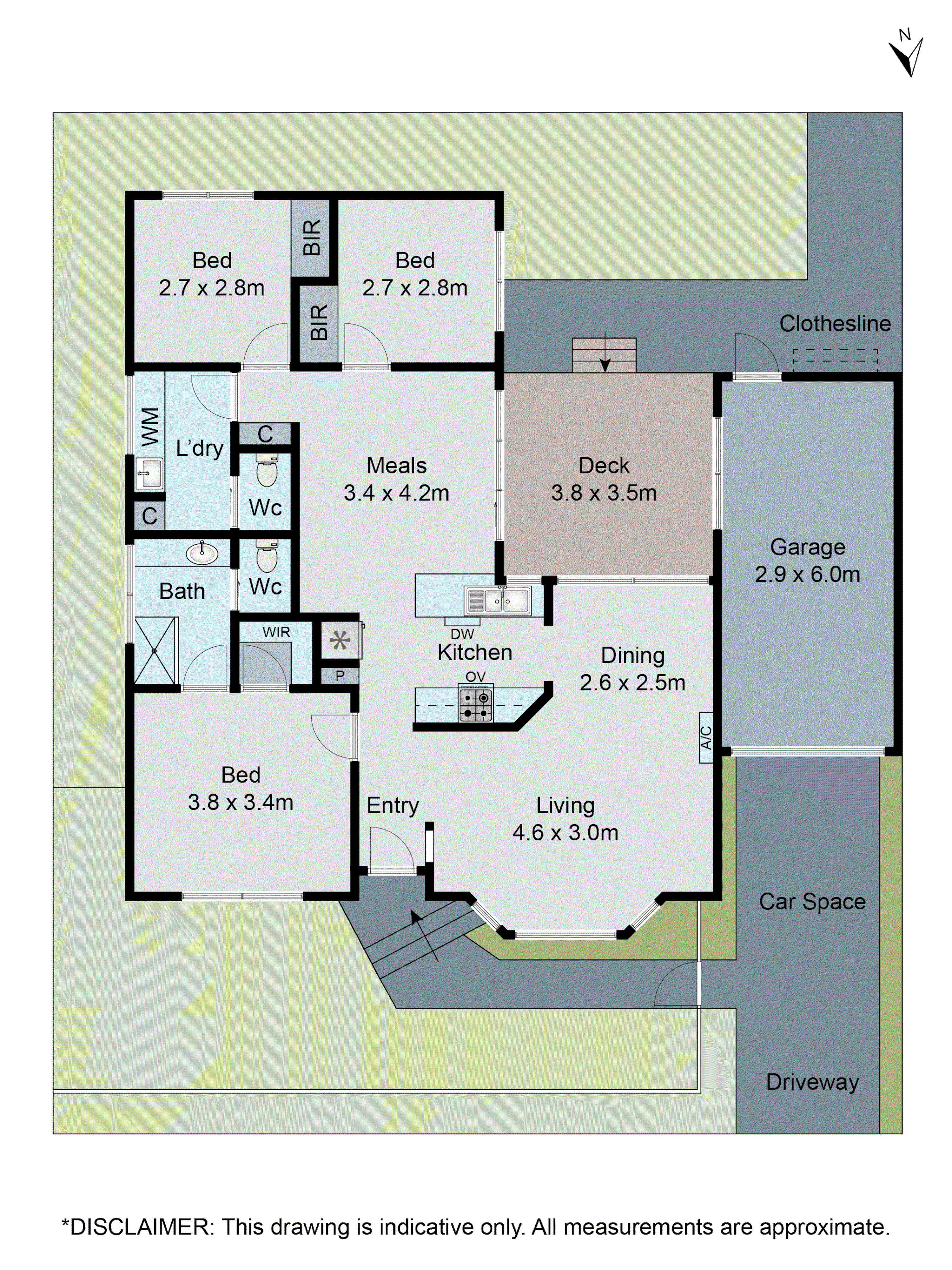 2 Albany Road, Oakleigh East VIC 3166 - Floorplan