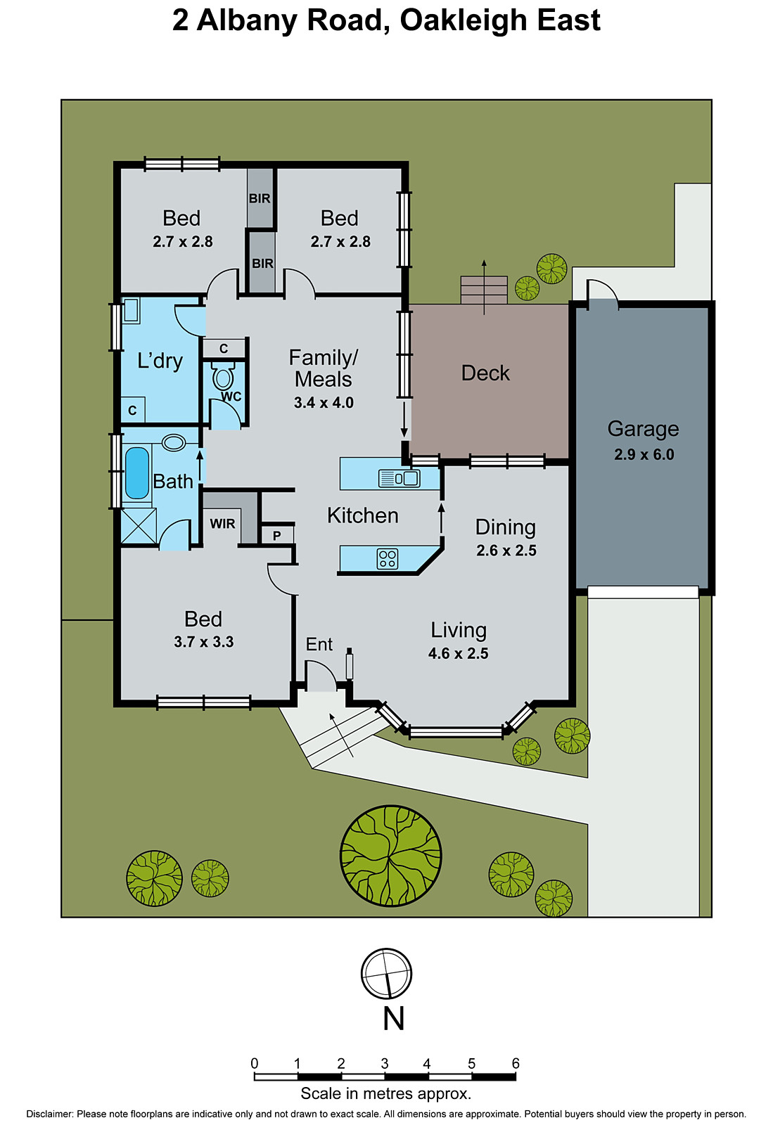 2 Albany Road, Oakleigh East VIC 3166 - Floorplan